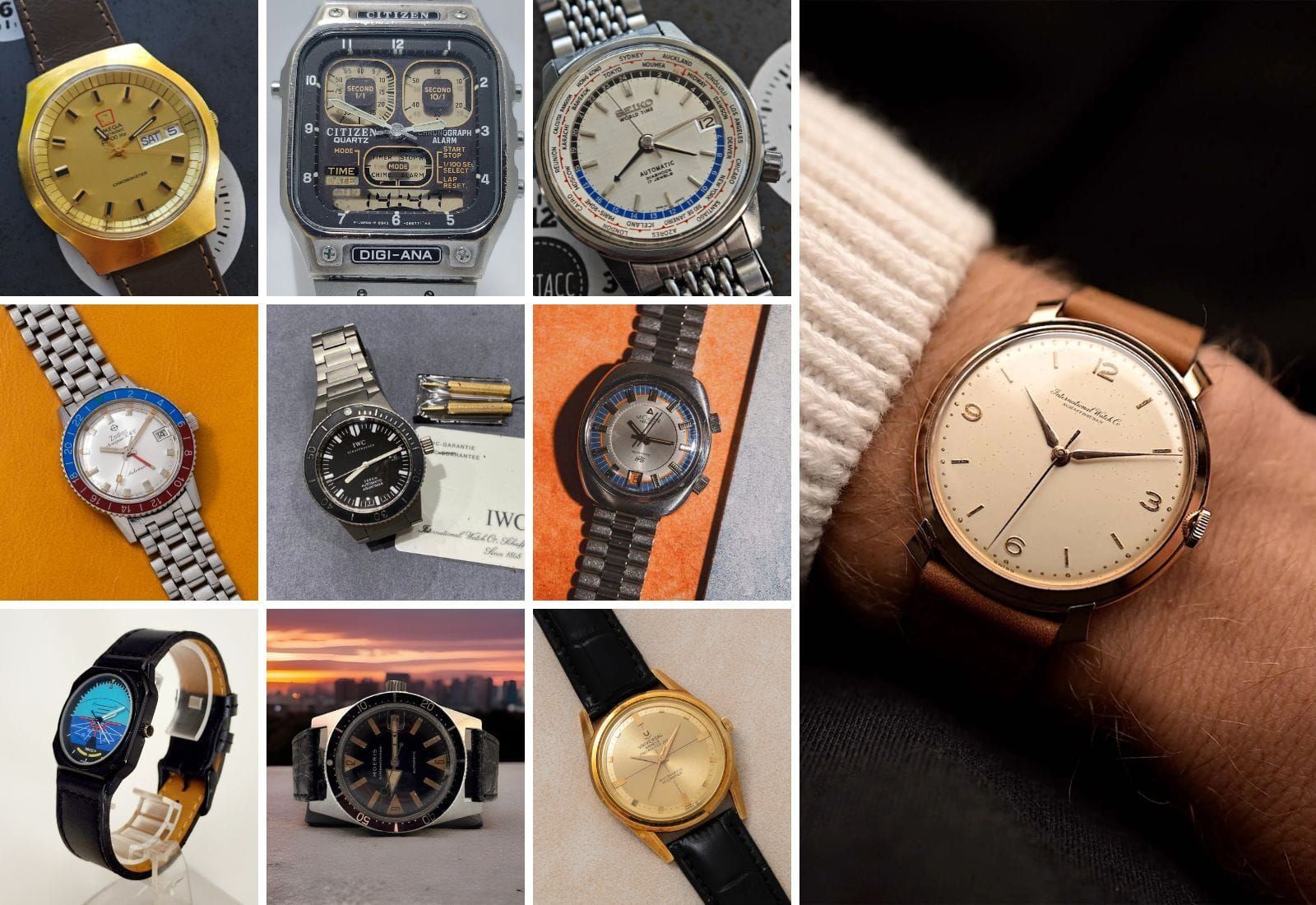 Your Next Watch, Week 51: An IWC I'm Lusting Over; A Cool 70s JLC; Something I've Never Seen Before, And A Couple Of Gold Gems