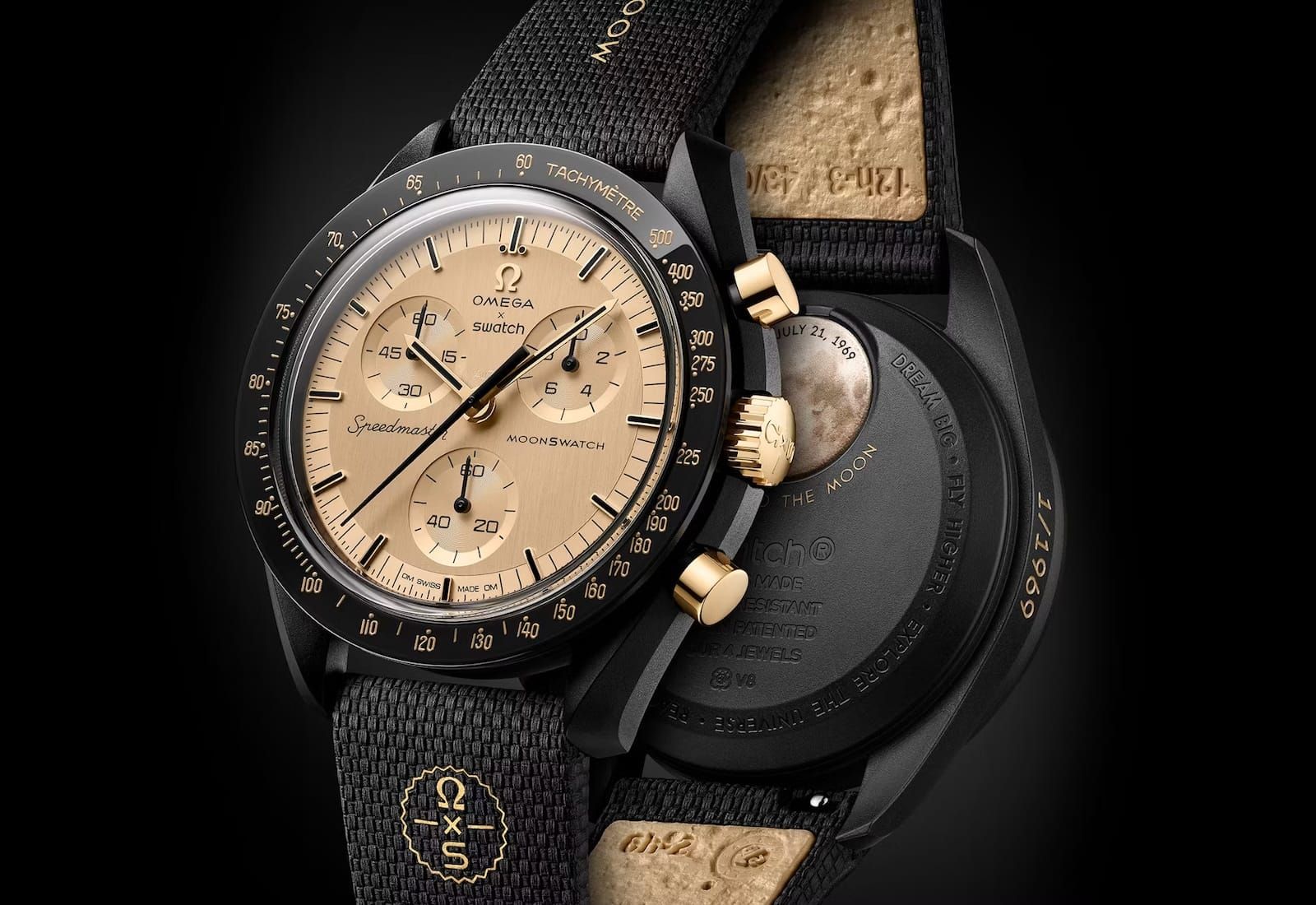 The New Moonshine Gold MoonSwatch Is The Coolest One To Date; Bell & Ross' Northern Ligts BR-03 GMT; Unimatic Brings Clay To The Modello Uno And Due; An Armin Strom In Red; A Wild Krayon