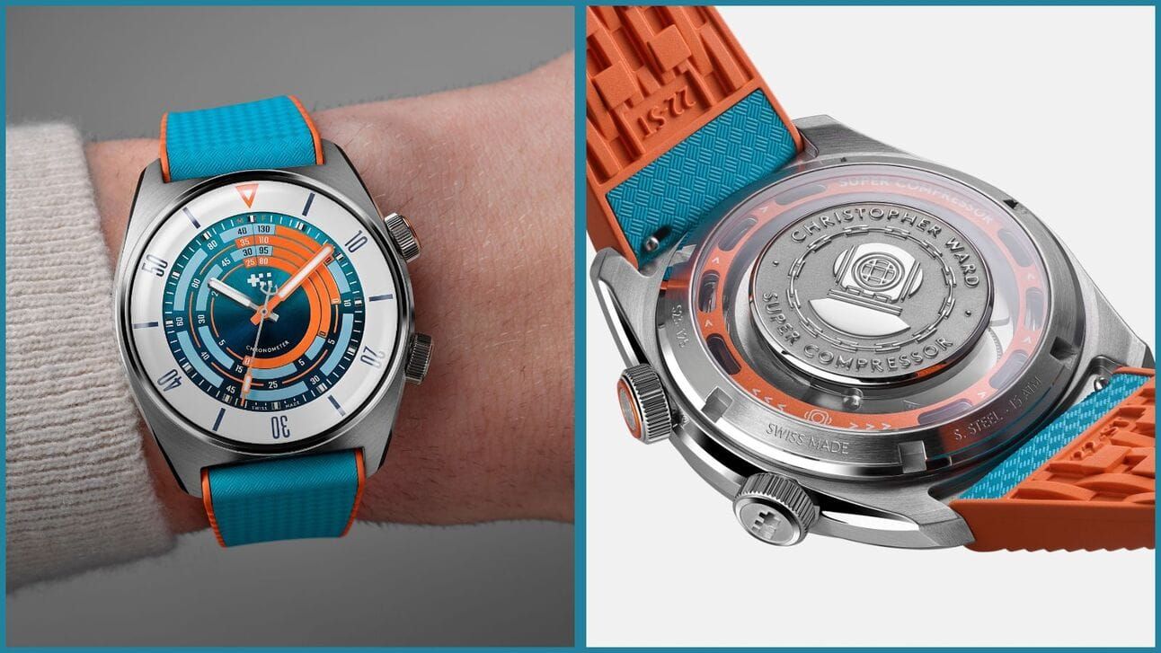 Christopher Ward's C65 Super Compressor Elite Is All Retro, All Colors; Airain x seconde/seconde/; Delma Celebrates 100th Birthday; UN Has Diamond-Studed Divers; Parmigiani's Gold Tonda PF Trio