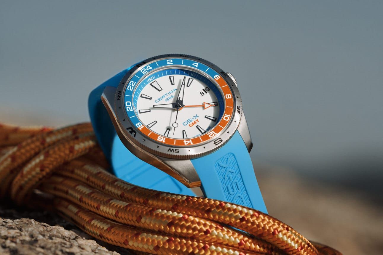 Certina's New DS-X GMT With Great Summer Colors And Flyer GMT; Seiko's Urushi Presage; Vulcain's Skindiver Nautique GMT; Cartier's European Exclusive Platinum Tank Américaine; RM's Le Mans Tribute