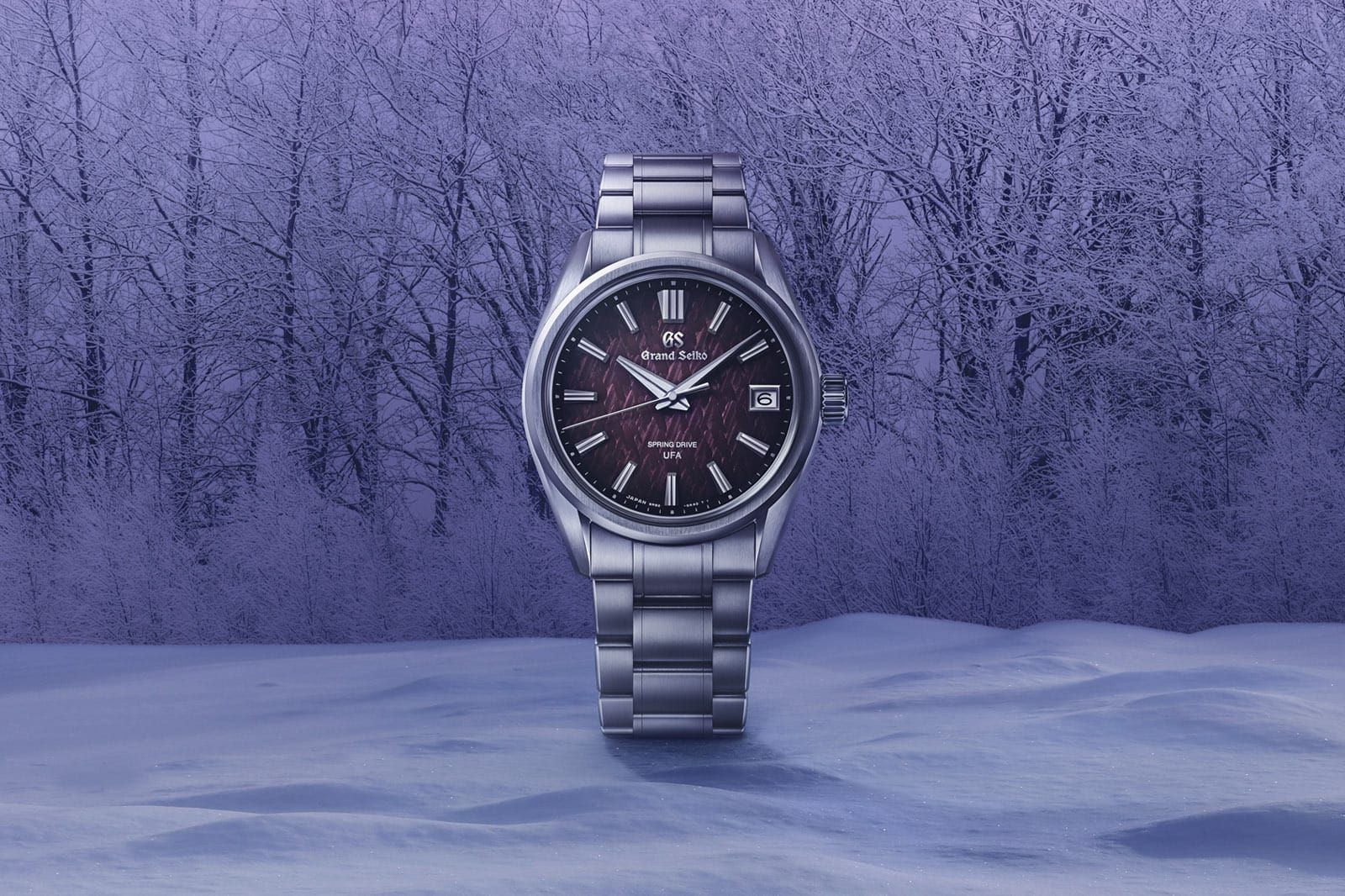 Grand Seiko's Purple Spring Drive UFA Ice Forest; FC's New Moneta Moonphases; Tissot's Grendizer PRX; Mr Jones' Monster Melter; Union Glashütte Shrinks Belisar Chrono; Moser's Pioneer Flying Hours