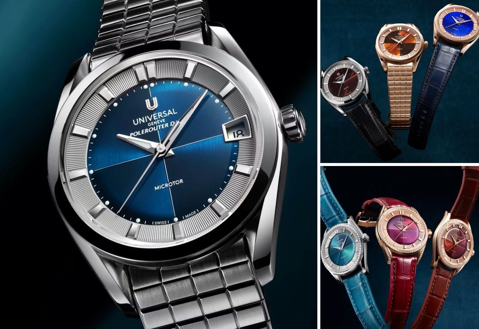 Universal Genève Is Back With 11 Pole Routers And The Nina Rindt Compax; Cool New Fears; Zach Weiss Launches The OraOrea; The Personalized Trilobe Trente-Deux Secret; The Hautlence Sphere Series 4