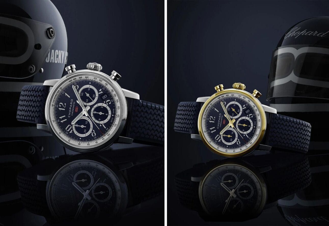 Chopard Releases Racing Legend Jacky Ickx Chrono Limited Edition; Yema Gives Superman 500 GMT A Monochromatic Look; Victorinox Introduces New Dive Line; New From De Bethune And Bovet