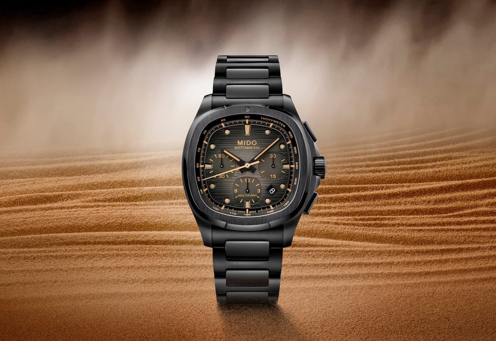 Mido's Black Chronograph; Alpina Teams Up With TRTS; Norqain's Meteorite Wild One; Spinnaker Brings Popeye Back; Panerai's Blue Dial Luminor GMT Ceramica; Zenith Expands Gold Defy Skyline Lineup