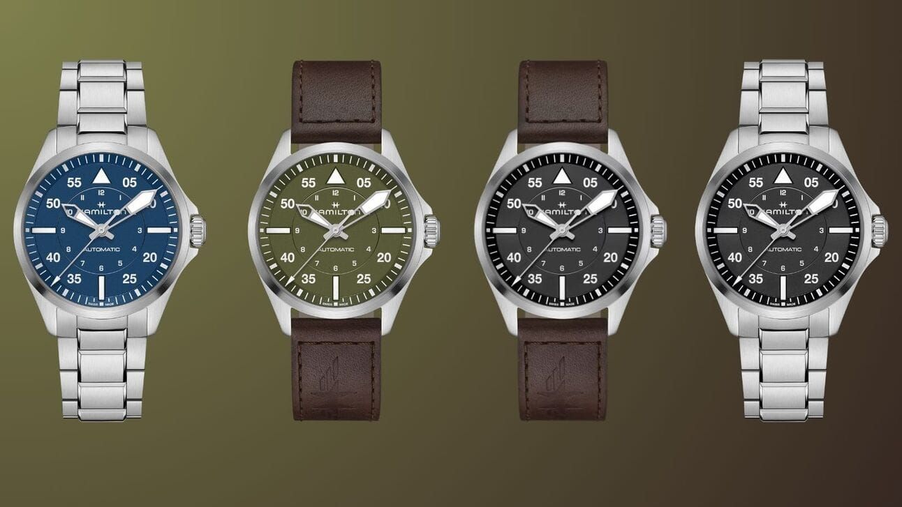 Hamilton's 39mm Khaki Aviation Pilot Auto; Zodiac Recreates Their First Diver With Craft And Tailored; Stowa Releases Blacked Out Flieger Verus; Lorier Teams Up With Worn & Wound; And New Mr Jones