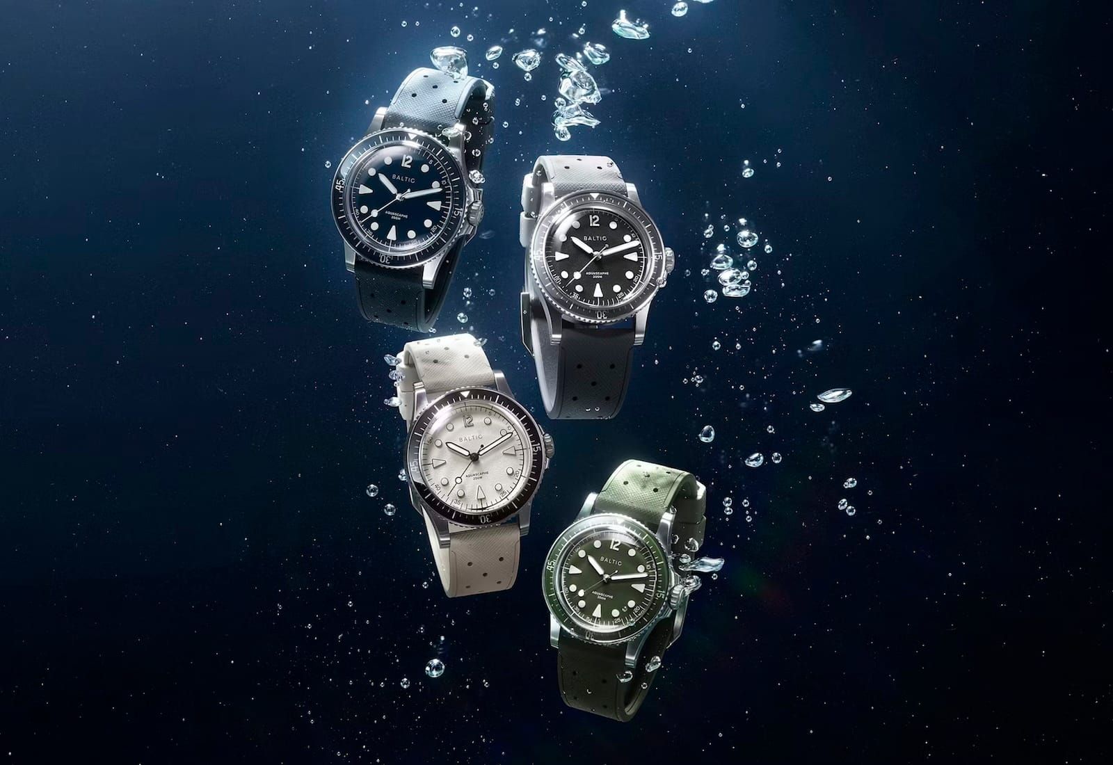 Baltic Updates Their Iconic Diver Collection With The Aquascaphe MK2; Doxa Releases A Seafoam Green Carbon SUB 300; The Otsuka Lotec No 9 Is A Stunning Departure; A Debut From Stollenwurm