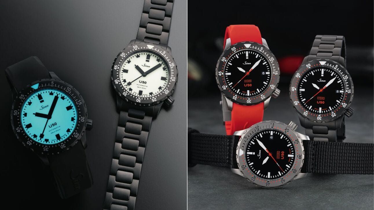 Sinn Updates The U50 Lineup With Full-Lume Dial And Oil-Filled Models, Tissot Teams Up With Damian Lillard For PRX LE, Sudio Underd0g's Updated 02Series And New BA111OD CHPTR_Δ
