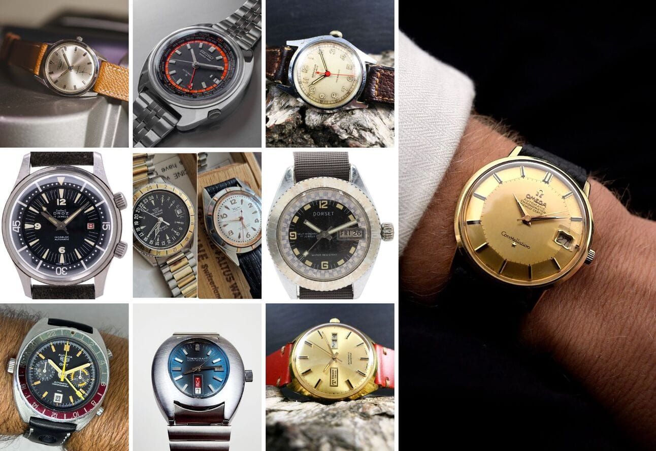 Your Next Watch, Week 15: An Incredible Heuer Autavia Issued To Argentinian Pilot During Falklands War; A Pie Pan Omega, A Mint Seiko And A Bunch Of Weird Small Watches