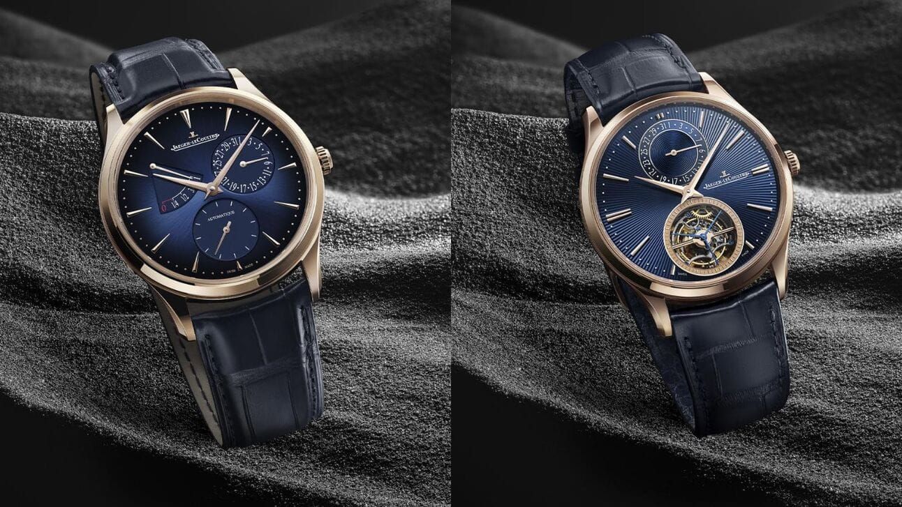 JLC Releases Two New Master Ultra Thins With Pink Gold and Blue Dials, Hublot's Interesting Dragon Watch, Christopher Ward Releases British Themed Bel Canto, New From Delma And Blancpain