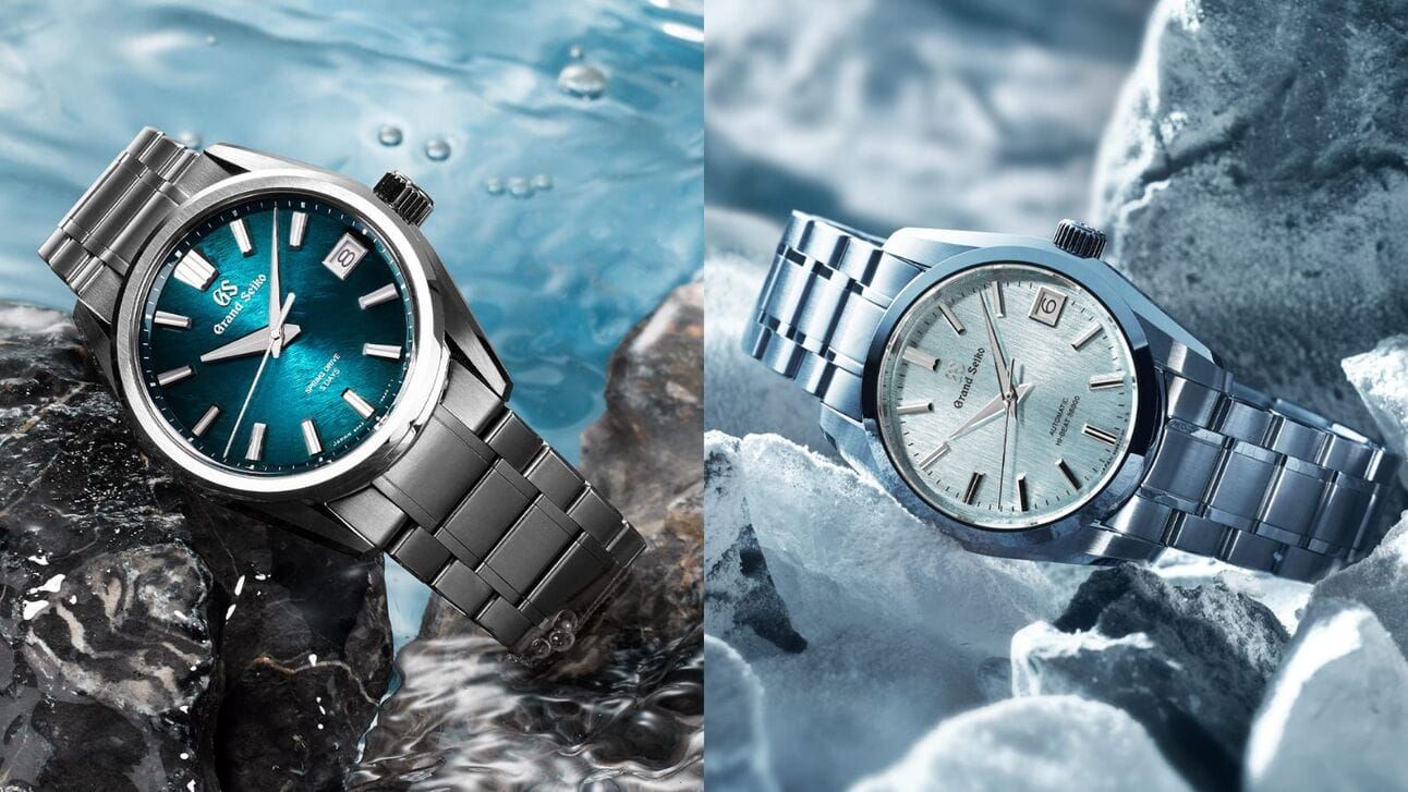 Grand Seiko Focuses On Spring Drive and Hi-Beat With New Blue-Hued Releases; Doxa's Destro SUB 300T And Green Dials; A Space Battle On A Mr Jones; New HYT T1, Angelus And Whole Lot Of Bulgari