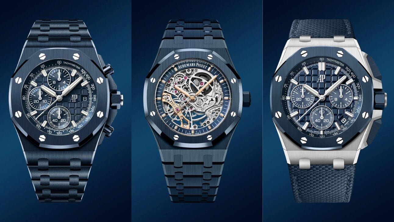 AP Releases Blue Ceramic RO Trilogy; Norqain Shrinks Wild One Skeleton; A Smaller FC QC Is A Grail Killer; Laurent Ferrier's Sky Blue Dial; Piaget's White Gold Polo 79 And New Warhol Watches