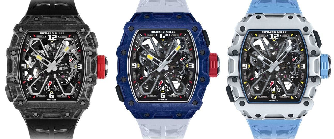 Richard Mille Teams Up With Nadal For The Fourth Time, Unimatic Releases Titanium Quartz Biking Watch, G-Shock Takes Inspiration From Colorful Glow Of City Skylines, New From MDM and Greubel Forsey