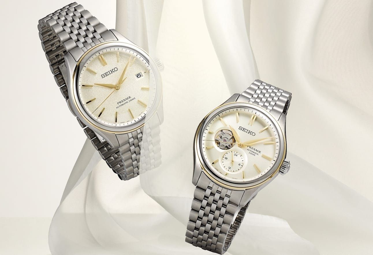 Seiko Releases Silk Inspired Presage Duo; Spinnaker Collaborates With SpongeBob; Horage's Omnium K2 Collection; Von Doren's Inspiration From Old HiFi; Louis Vuitton Steps Up With Escale Platinum
