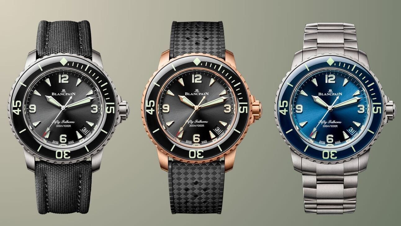 Blancpain Releases 42mm Fifty Fathoms Collection In Titanium And Rose Gold; New MoonSwatch Embraces Snoopy And Moon Phases; Citizen Celebrates 100 Years; New Elka x Ace Jewelers, And Maurice Lacroix