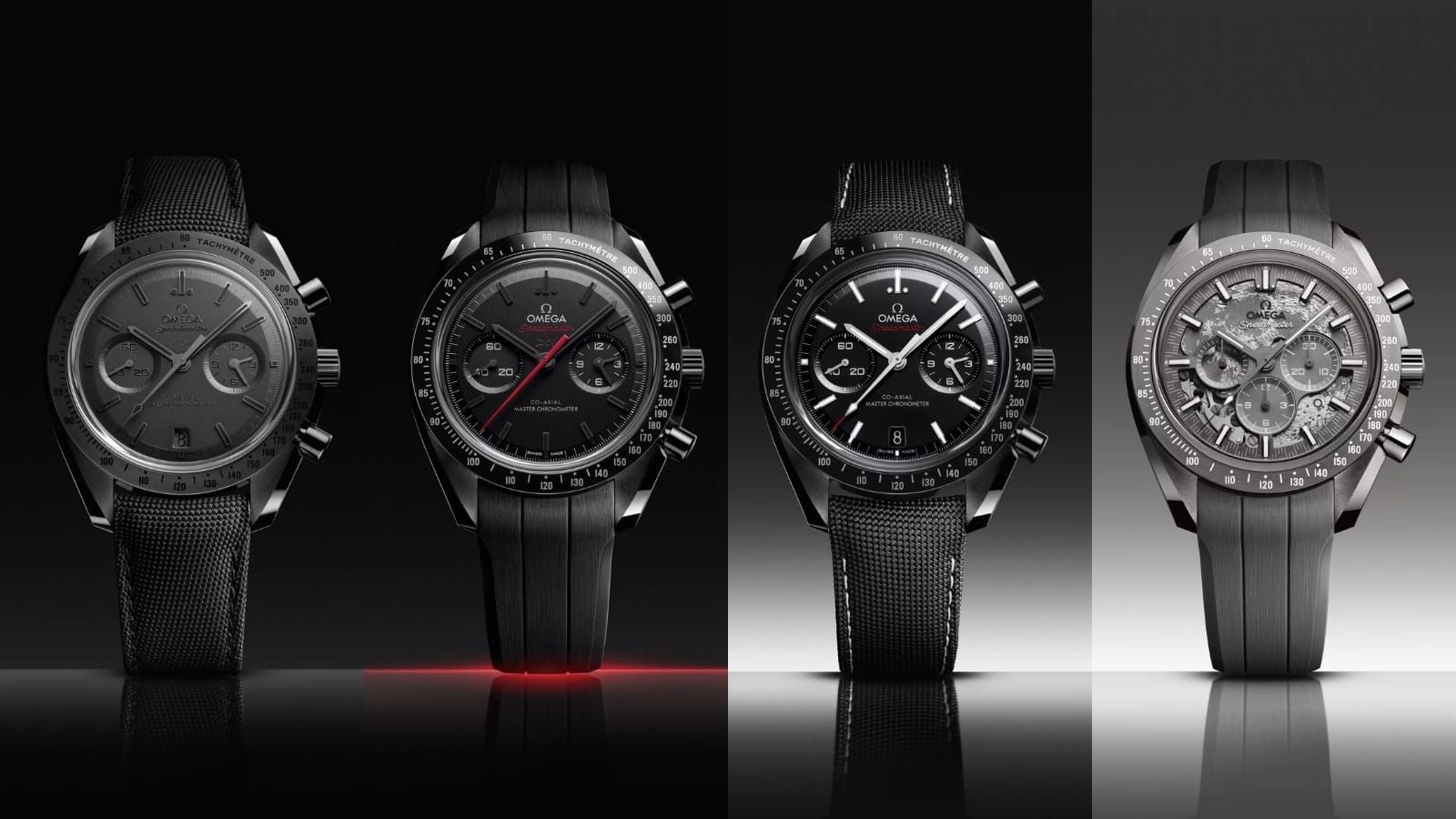 Omega's New Dark Side Of The Moon Speedies; Louis Erard's Integrated Bracelet; A Steel Jump Hour Bremont; Kurono Tokyo Jubilee Calendar; Vouitilainen's KV20i Reversed: Armin Strom's Blue One Week