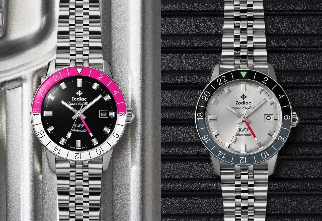 Zodiac's Two New Super Sea Wolf GMTs; Vulcain Is Summer Ready With Five New Skindiver Nautique; Farer Updates The Fantastic Moonphase With Natural Aventurine; New From Bulgari And Jacob & Co.