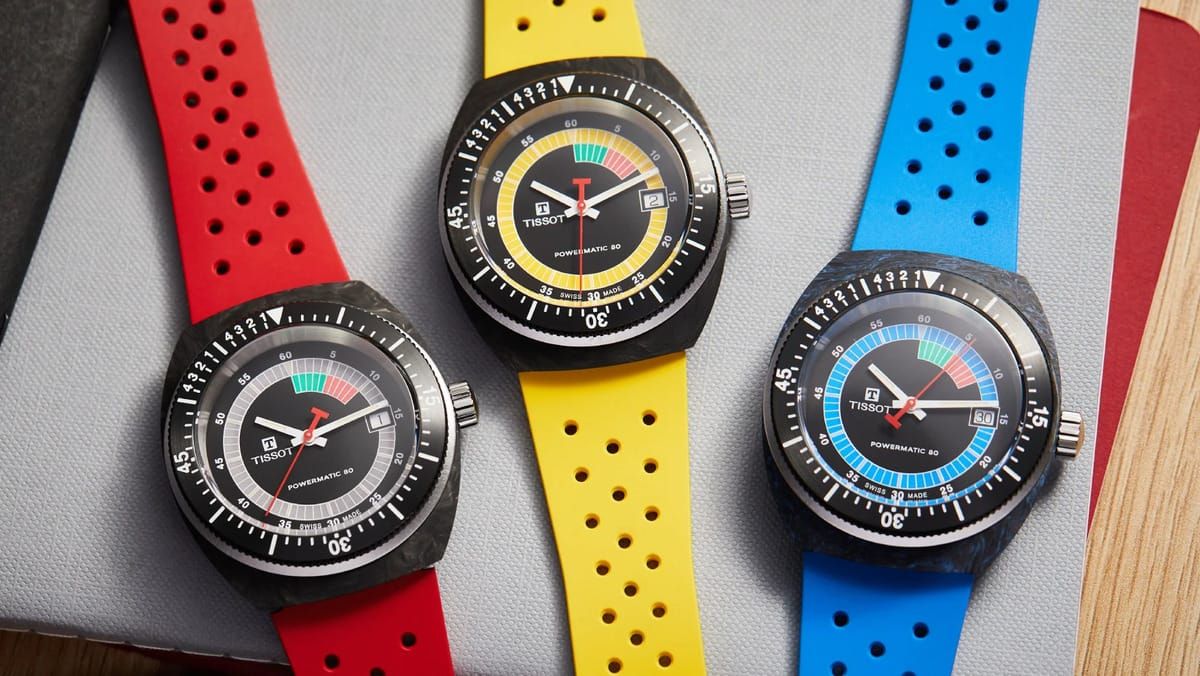 Tissot Releases The Best Summer Watch Of The Year, New Certina DS Action Diver 43mm Is Pitch Black, Mido Introduces Multifort Powerwind Collection And The Edox SkyDiver 38 Is A New Skin Diver For The Smaller Wrist