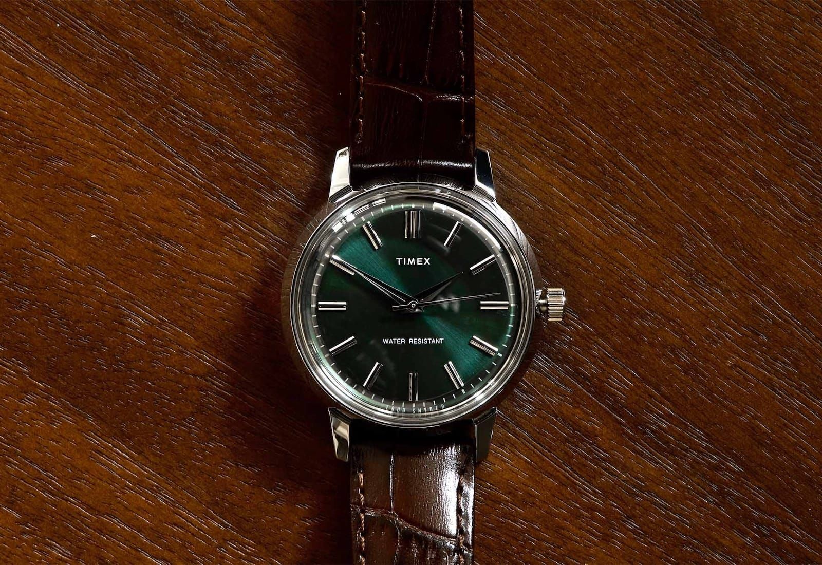 Timex And Todd Snyder Release Olive Green Marlin; FC And Time+Tide's Onyx Moonphase; Vero Teams Up With The Scout Motors; Le Forban's Cool Diver; Albishorn's Type 10 Officer; Czapek's Celebration