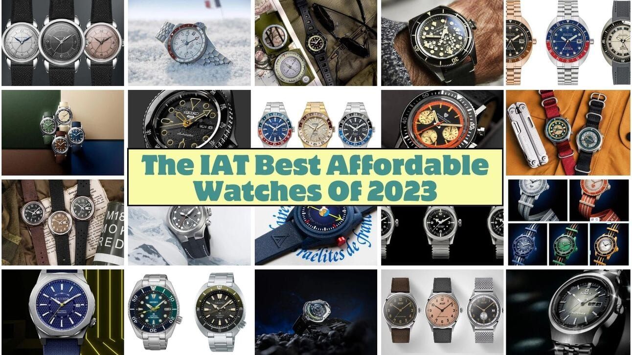 I Put Together A List Of The Best Affordable Watches Of 2023, IWC Releases Outrageous Aquaman Themed Watches, Boldr Makes A Marine Odyssey, New From Riley Watch Co. And Chopard