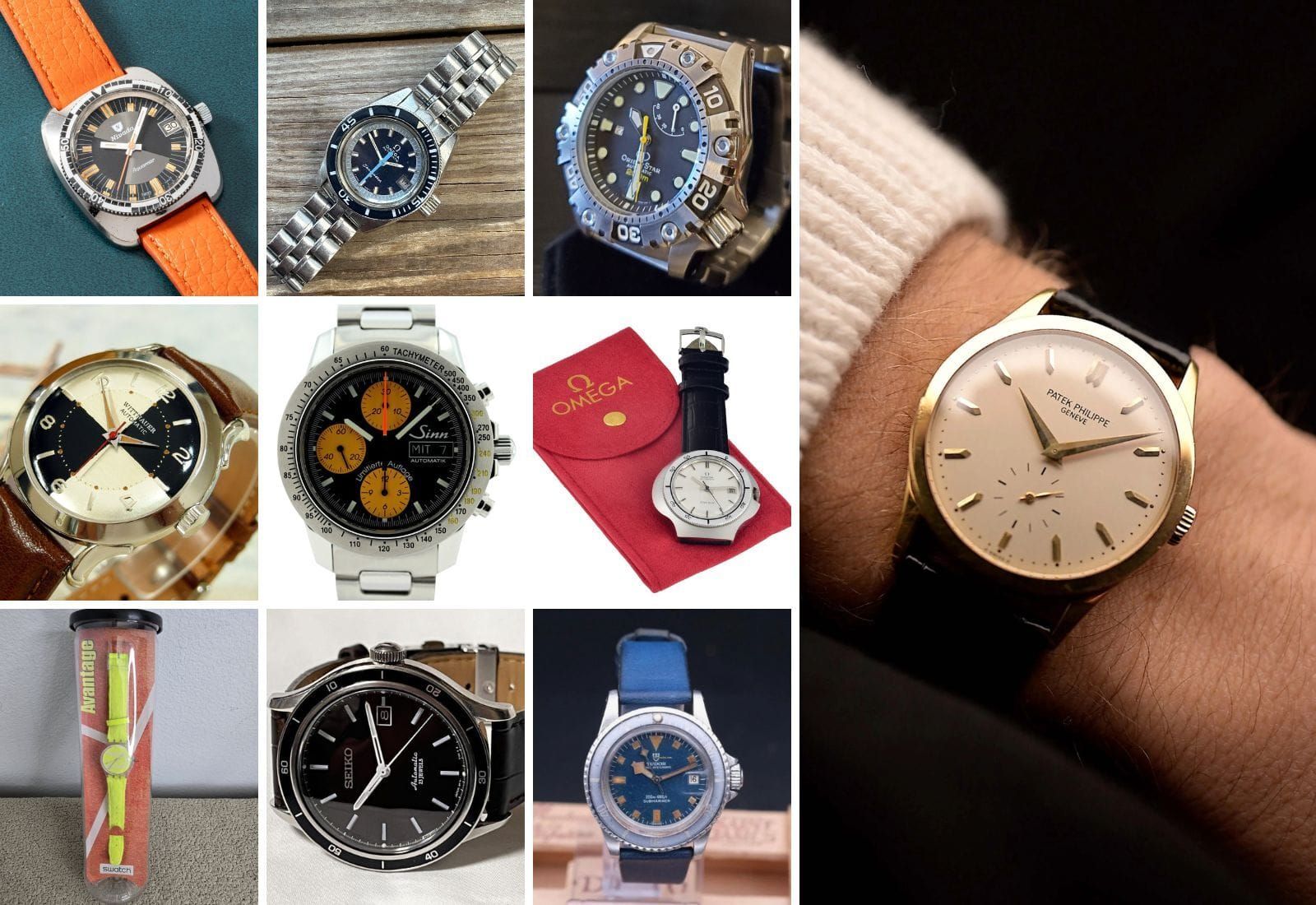 Your Next Watch, Week 58: Two Great Omegas; A Rare Sinn; The Best Tennis Watch; And A Ghostly Tudor Submariner