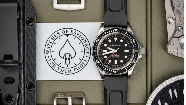 Marathon And Watches Of Espionage Do The Iconic SAR In Titanium