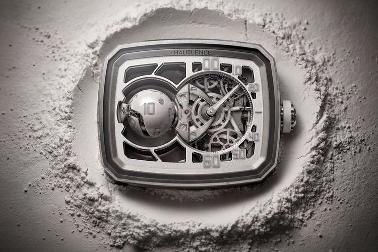 Hautlence Goes All White With the Rotating Hour Ball of Its Sphere Series 5
