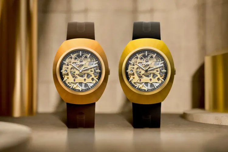 Rado Gilds the DiaStar Original Skeleton in Yellow and Rose for Autumn