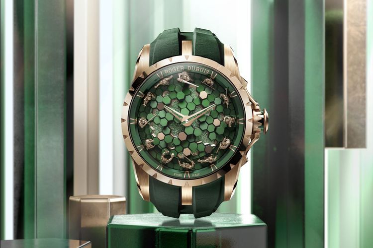 Roger Dubuis Carves Merlin Into the Case Flank of the Knights of the Round Table Metamorph
