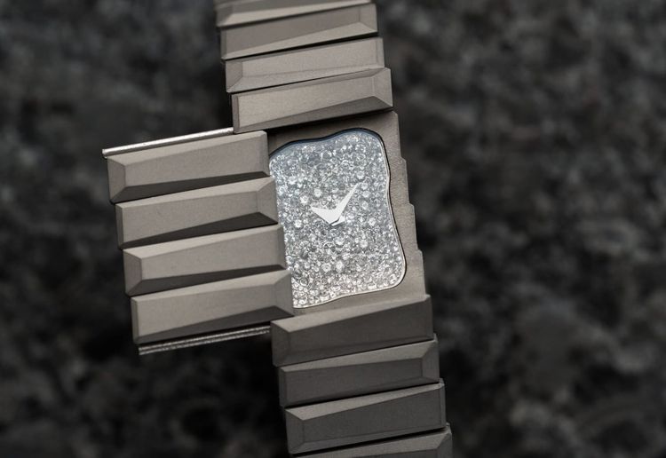 Toledano & Chan Disguises a Diamond Watch as a Titanium Bracelet