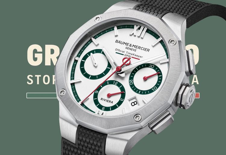 Baume & Mercier Goes Racing At The Gran Premio Storico d'Italia With A Riviera Chrono