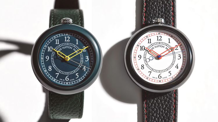 The Louis Vuitton Monterey Returns in Green and Black Ceramic, Like The 1988 Original