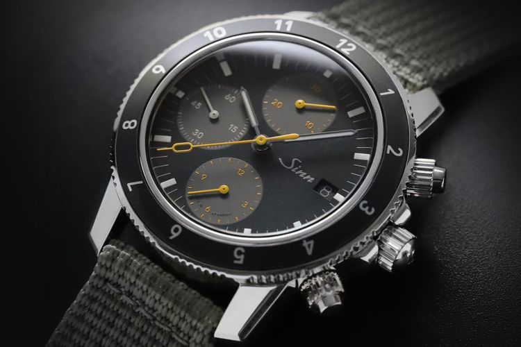 Sinn Celebrates 100 Years Of Lufthansa With A Grey And Yellow 103 Chronograph