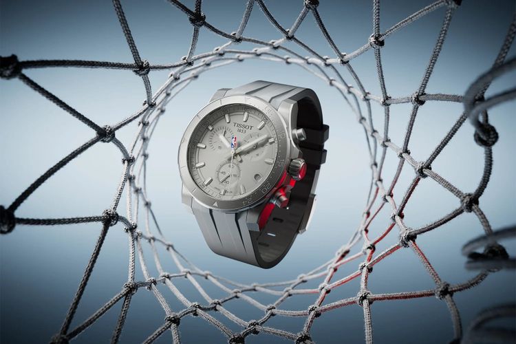 Tissot Puts the NBA Shot Clock on the Bezel of the Grey Supersport