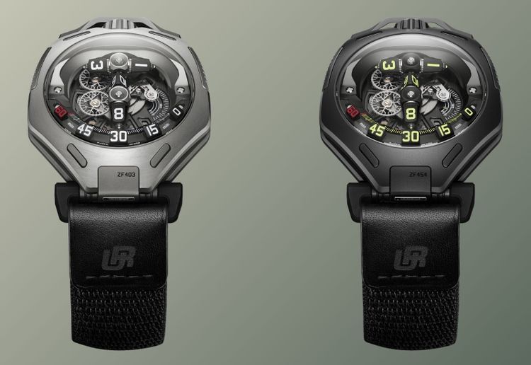 Urwerk Makes the UR-300 Time Quantum’s Hours Take Themselves Apart on the Hour