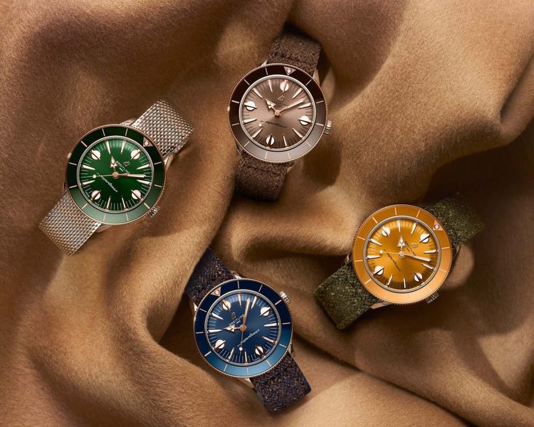 Breitling's Great Colors On Superocean Heritage ‘57 Highlands, Farer Introduces Back-Lit Numerals, Lebois & Co. Brings Peak Bicompax With Black/Gold, New From Havid Nagan And Sarpaneva