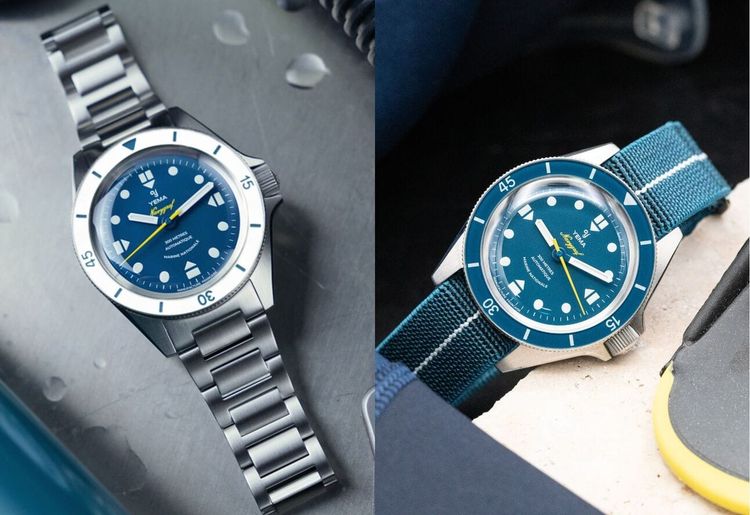 Yema Updates The Super Popular Navygraf Marine Nationale With Slimmer Case And CMM.10 Movement; Junghans' Yellow FORM A; Nivada's Purple Ghost Pac-Man; And A Limited Edition Breitling Chronomat