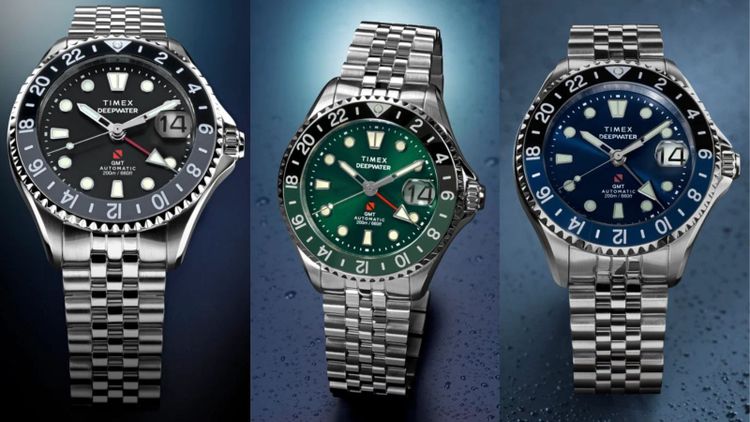 Timex Adds A GMT To The Deepwater Meridian; Seiko Expands The Cocktail Time Collection; Watch Ho And Selten Make A Steamer Basket Dial; Moritz Grossmann Brings Back Friction Silver-Plating