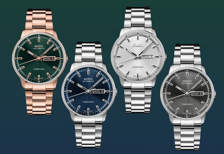 Mido Introduces Commander Datoday Collection; Orient's New Mako 40 Watches; Eska Offers A Destro Amphibian 250; A Lumed Carbon March LA.B AM2 Nyctalope; GP Debuts Minute Repeater Flying Bridges