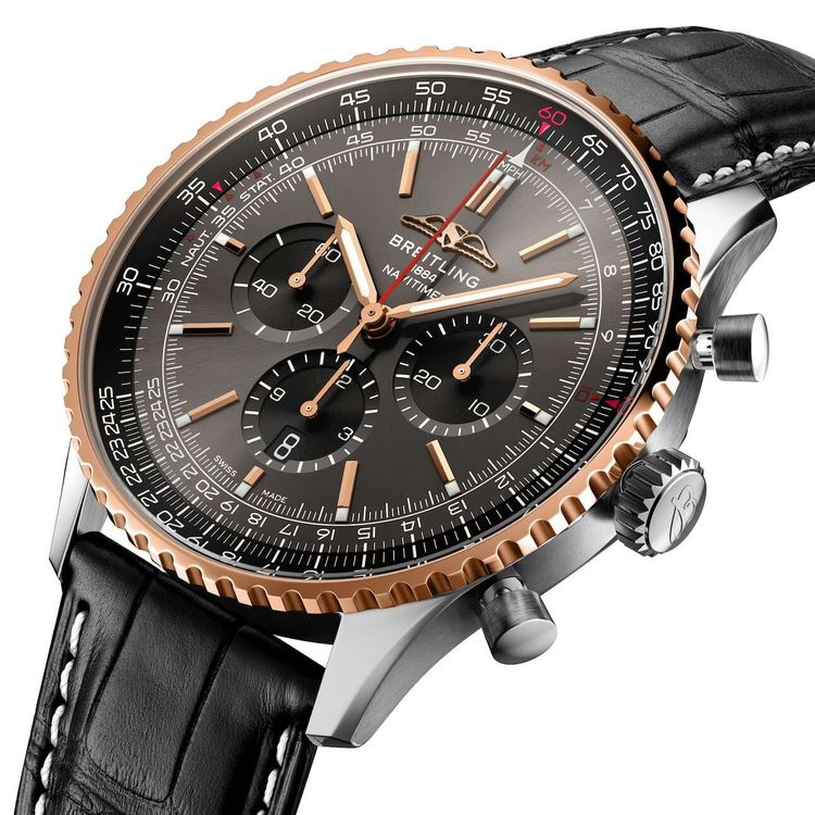 The Breitling Navitimer Gets An Almost Dressy Grey Look, Mido Introduces Very Attractive Moonphase, Smokey The Bear Gets A Watch And Unimatic Has An Outrageously Priced LE
