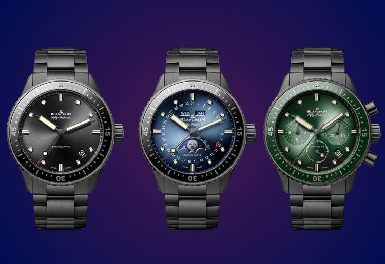 Blancpain Unveils New Ceramic Bathyscaphes; Rado Nods To Tennis With Captain Cook; Ming Goes Aventurine; Ressence Is Stunning; Moser's Repeater Tourbillon Streamliner; And An Unbelievable Breguet