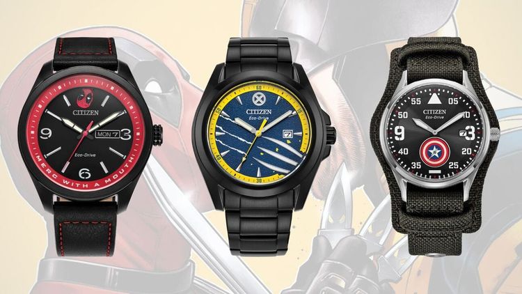 Citizen Releases Wolverine, Deadpool And Captain America Themed Trio; G-Shock Adds Colors To MetalOak; Mr Jones' Love Letter To London; Blancpain Gives Full Gold Treatment To Bathyscaphe Duo