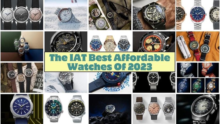 I Put Together A List Of The Best Affordable Watches Of 2023, IWC Releases Outrageous Aquaman Themed Watches, Boldr Makes A Marine Odyssey, New From Riley Watch Co. And Chopard