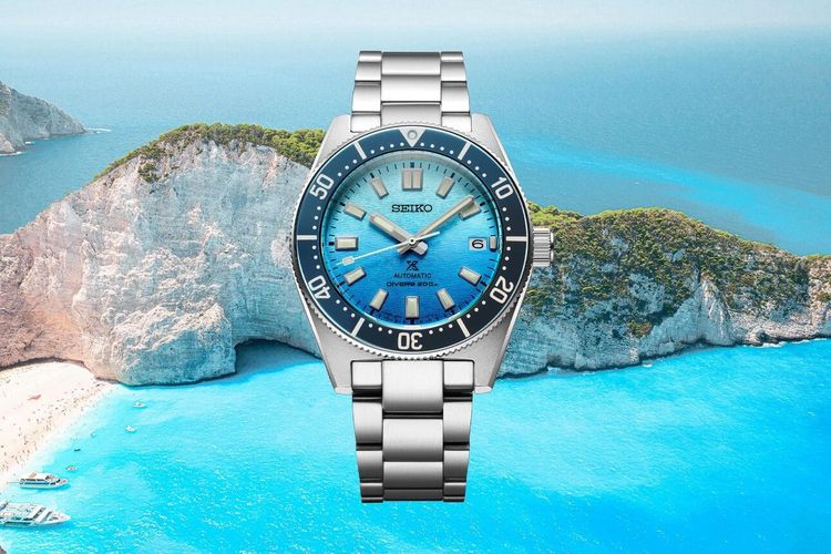 Seiko's Latest Diver, The Prospex 1965, Is Inspired By Greek Islands; Fears Releases Brunswick Midas II 38; Bulova Adds Blood Moon Dial To Lunar Pilot; Chronoswiss Has A Glacier-Inspired Delphis