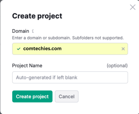 Create a project in Semrush site aufit tool to view the SEO score