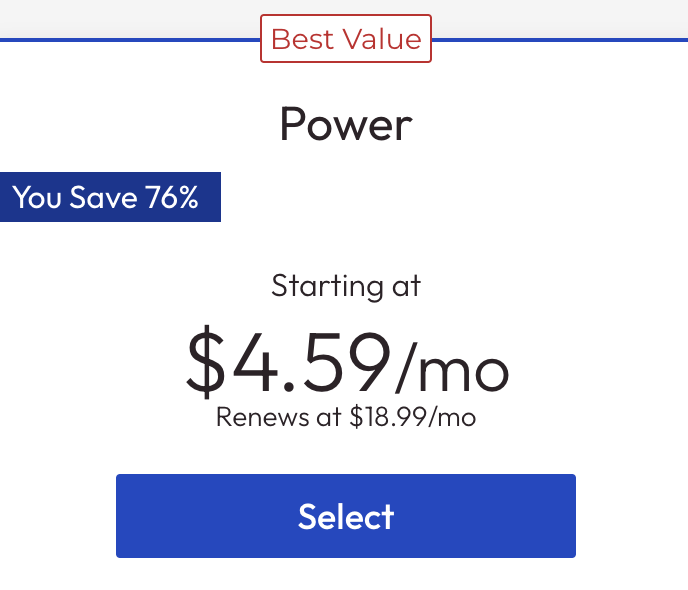 Inmotion coupon: Get 76% OFF on Inmotion launch hosting. Monthly the user need to pay $4.59 and annully $55.08. So the user can save up to $172.80 annully