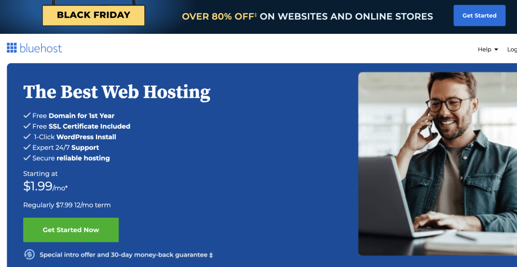 Bluehost Black Friday Deal