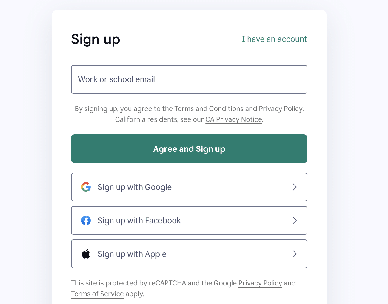 Grammarly Black Friday: sign up with your email to get the free account.