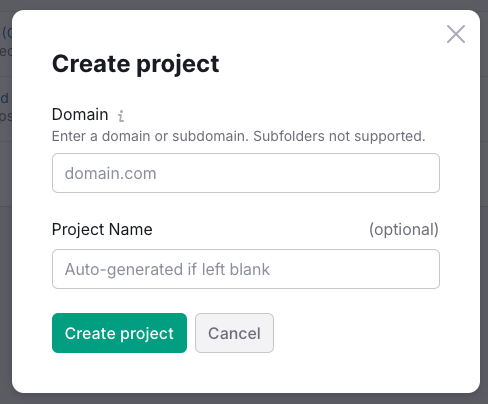 Create a project in the semrush postion tracking to track the keyword in SERPs.