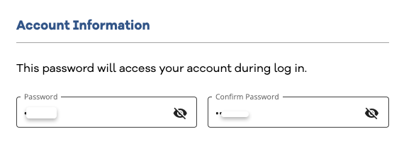 Create the strong password for the HostGator acount