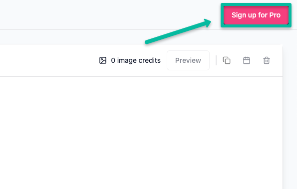 Signup for easygen pro